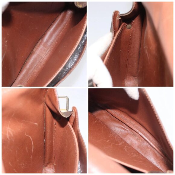 LOUIS VUITTON Monogram Cartouchiere GM Shoulder Bag M51252 LV Auth BA3340 - Picture 15 of 16